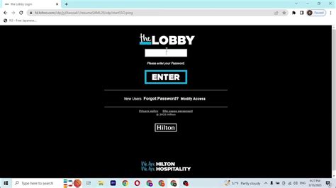 pep hilton log in.